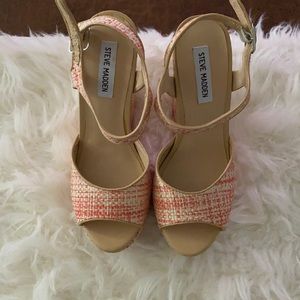 Steve Madden Wedge Sandal with Straps
